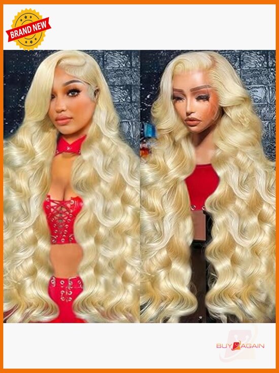 200 Density 13x6 Lace Front Wig Human Hair Body Wave Pre Plucked 30 Inch main image 6